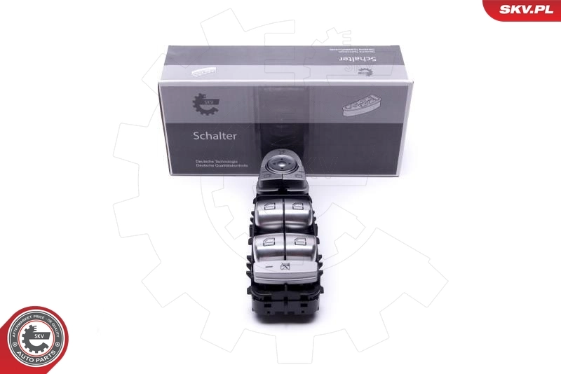 Switch, window regulator